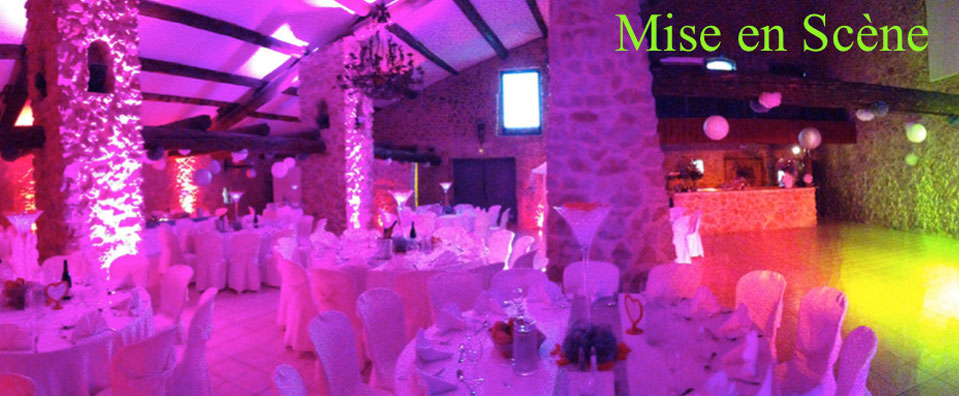 mise en scène mariage, anniversaire